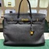 Herm&egrave;s Birkin 40 veau Togo second hand color NOIR ( nero ) hardware dorato con scatola e dustbag