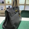 Herm&egrave;s Birkin 40 veau Togo second hand color NOIR ( nero ) hardware dorato con scatola e dustbag