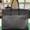 Herm&egrave;s Birkin 40 veau Togo second hand color NOIR ( nero ) hardware dorato con scatola e dustbag