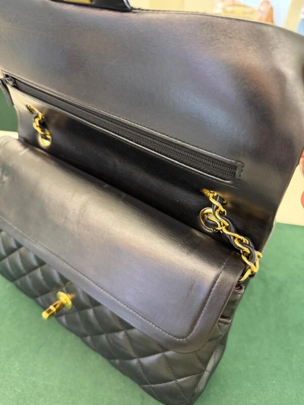 Chanel Classic Double Flap Bag Medium noir nero