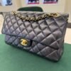 Chanel Classic Double Flap Bag Medium noir nero