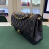 Chanel Classic Double Flap Bag Medium noir nero