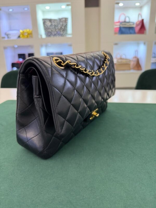 Chanel Classic Double Flap Bag Medium noir nero