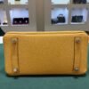 WhatsApp Image 2026-05-20 at 20.37.00 Hermès Birkin 25 retourne veau togo colore Paille ( giallo ) stampa G NUOVA 2026 hardware palladio full set con scontrino ufficiale Hermès pellicole stickers ovunque