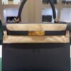 WhatsApp Image 2026-05-20 at 20.37.30 (3) Hermès Kelly 28 sellier veau pellame epsom NUOVA 2026 seriale K color Noir nero con hardware dorato con tutti gli adesivi di protezione