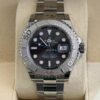 Rolex Yacht-Master 40 Rhodium NUOVO 2026 Italia in platino quadrante ardesia grigio fuul set