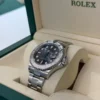 Rolex Yacht-Master 40 Rhodium NUOVO 2026 Italia in platino quadrante ardesia grigio fuul set