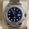 Rolex Yacht-Master 40 Blu del 2024 Italia in platino full set excellent condition con documenti