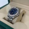 Rolex Yacht-Master 40 Blu del 2024 Italia in platino full set excellent condition con documenti