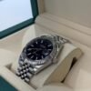 Rolex Datejust 41 41mm nero del 2021 Jubilee full set top condition con documenti e scatola