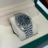 Rolex Datejust 41 41mm nero del 2021 Jubilee full set top condition con documenti e scatola