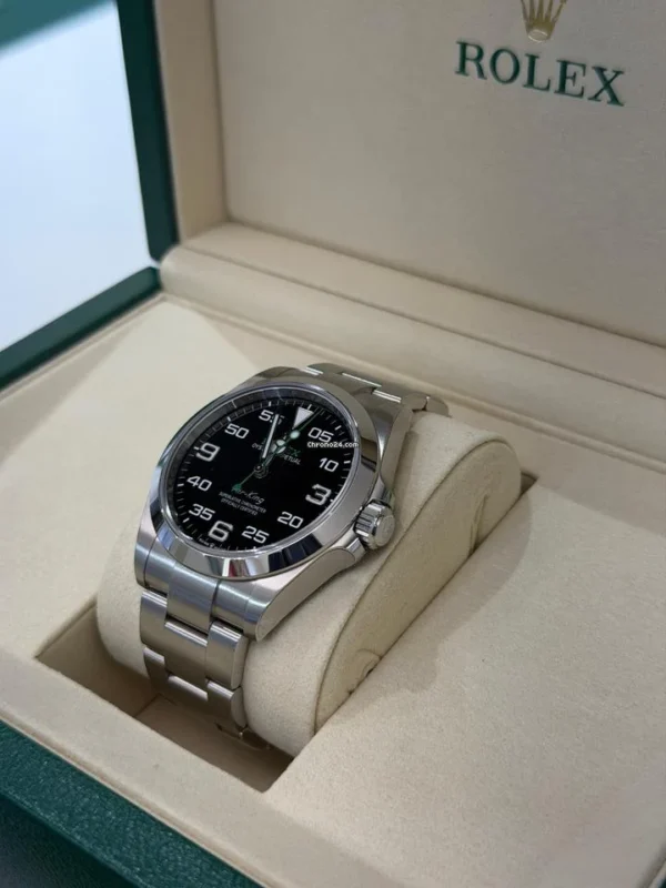 Rolex Air King 39mm NUOVO 2026 Italia FULL FULL STICKERS full set con documenti