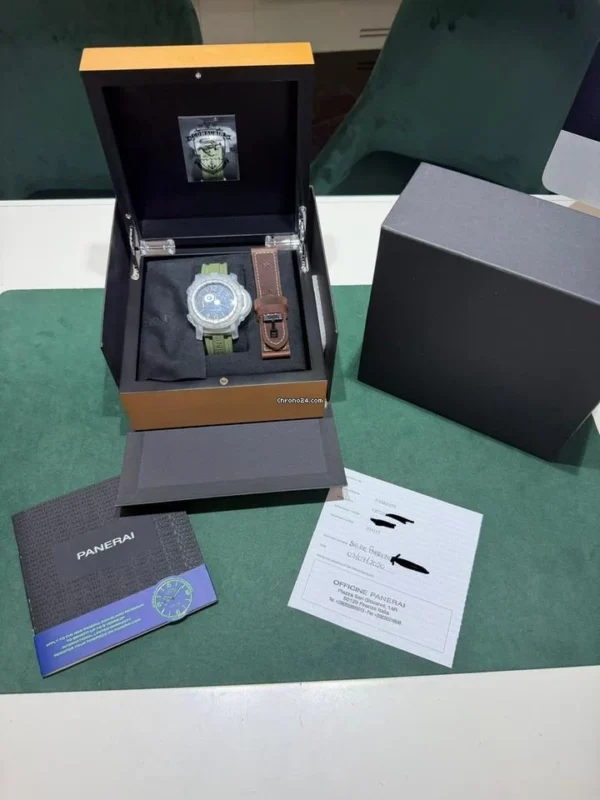 Panerai Luminor Comsubin Italian Military Navy 44mm del 2020 full set excellent condition document