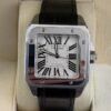 Cartier Santos 100 Xl 38mm del 2012 full set top condition con documenti e scatola Cartier