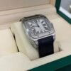 Cartier Santos 100 Xl 38mm del 2012 full set top condition con documenti e scatola Cartier