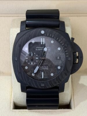 Panerai Luminor Submersible marina militare 47mm carbotech black del 2020 full set excellent cond