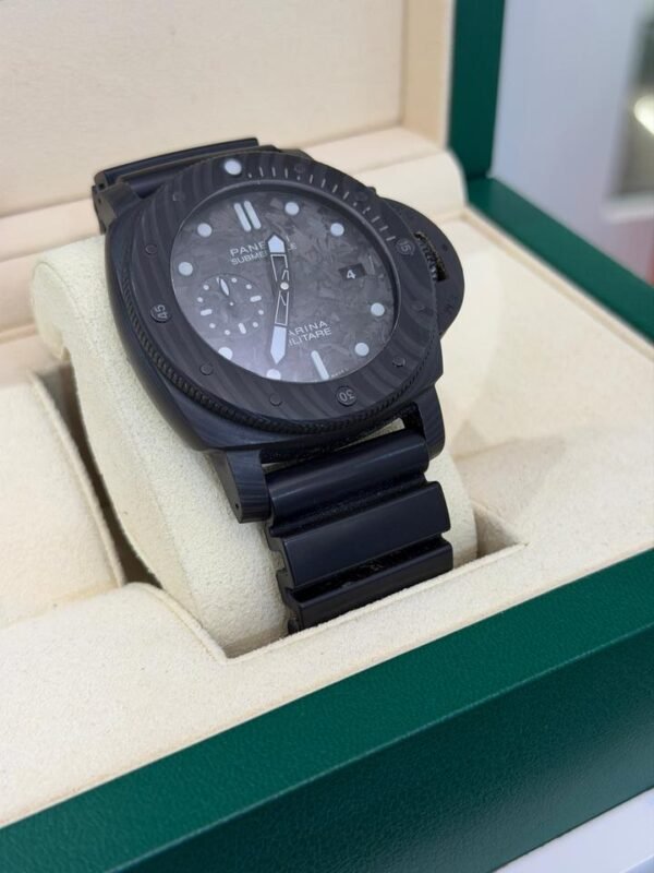 Panerai Luminor Submersible marina militare 47mm carbotech black del 2020 full set excellent cond
