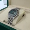 Rolex Datejust 36 Green verde menta NUOVO 2026 jubilee full set con documenti e scatola