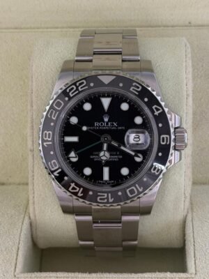 Rolex GMT-Master II ceramica nera del 2014 full set top condition con documenti e scatola