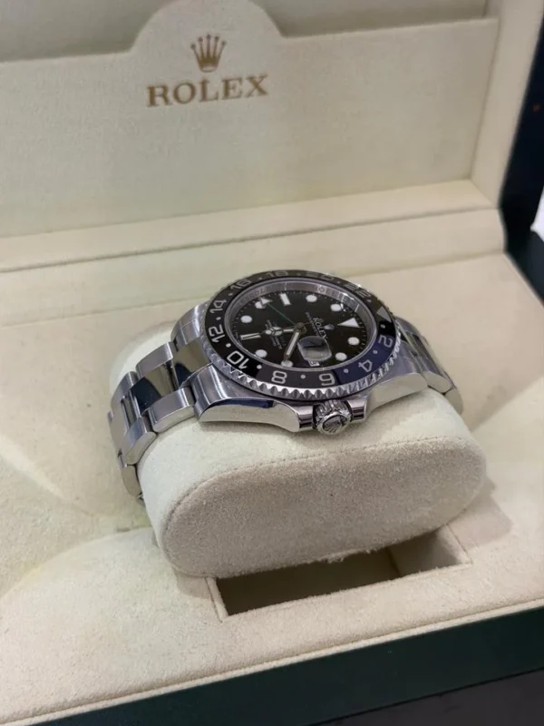 Rolex GMT-Master II ceramica nera del 2014 full set top condition con documenti e scatola