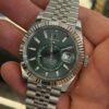 Rolex Sky-Dweller verde - green - menta del 2025 Jubilee Italia full set excellent condition