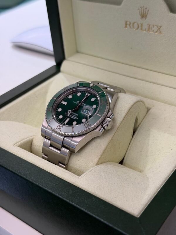 Rolex Submariner Date HULK del 2011 full set top condition con documenti e scatola Rolex