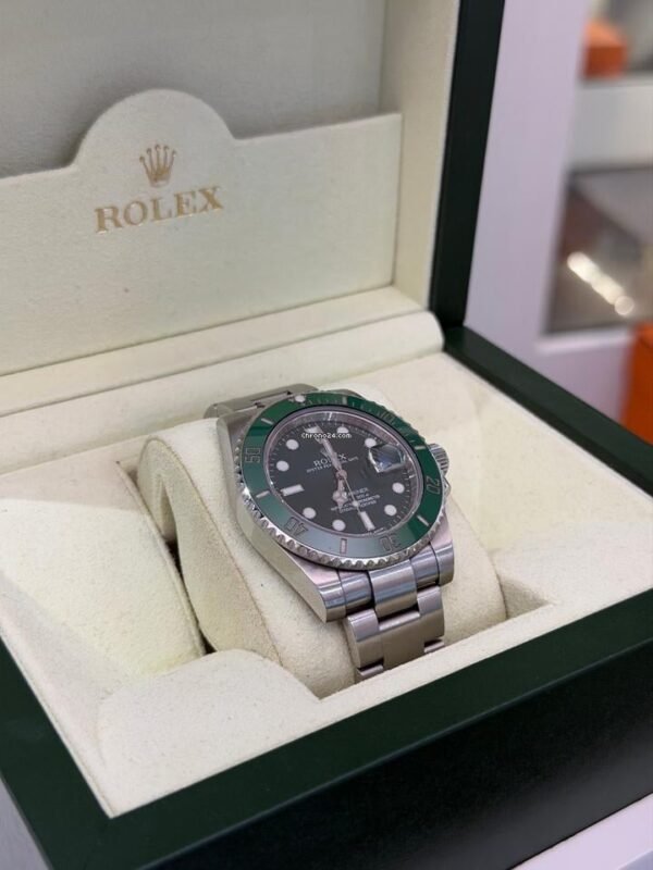 Rolex Submariner Date HULK del 2011 full set top condition con documenti e scatola Rolex