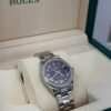 Rolex Datejust 31 31mm purple in diamanti ore 6 del 2021 full set excellent condition con documenti