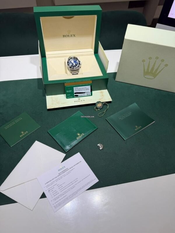 Rolex Sea-Dweller Deepsea D-Blue dial del 2017 Italia James Cameron full set excellent condition