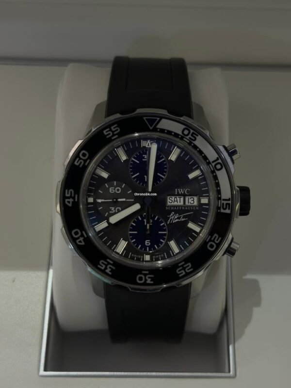 IWC Aquatimer Chronograph Cousteau del 2014 full set top condition con documenti e scatola