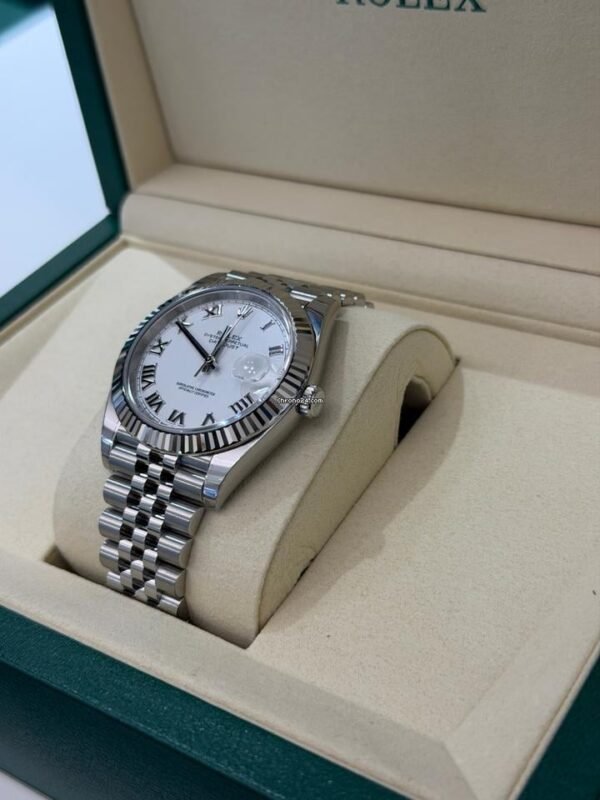 IMG_3643 Rolex Datejust 41 41mm Bianco white NUOVO del 2026 jubilee full set con documenti scatola