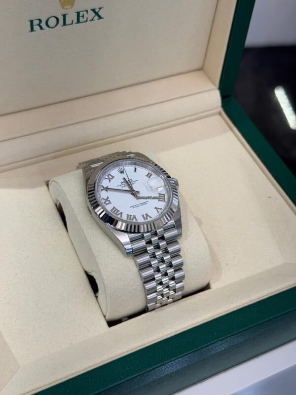 IMG_3644 Rolex Datejust 41 41mm Bianco white NUOVO del 2026 jubilee full set con documenti scatola