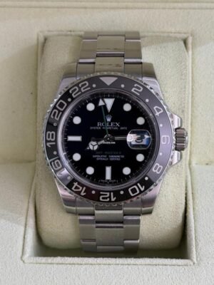 Rolex GMT-Master II ceramica del 2010 full set top condition con documenti scatola Rolex