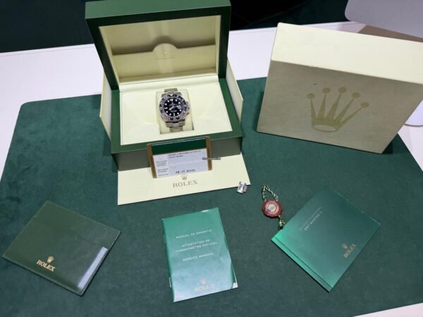 IMG_3652 Rolex GMT-Master II ceramica del 2010 full set top condition con documenti scatola Rolex