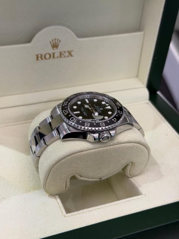 IMG_3654 Rolex GMT-Master II ceramica del 2010 full set top condition con documenti scatola Rolex