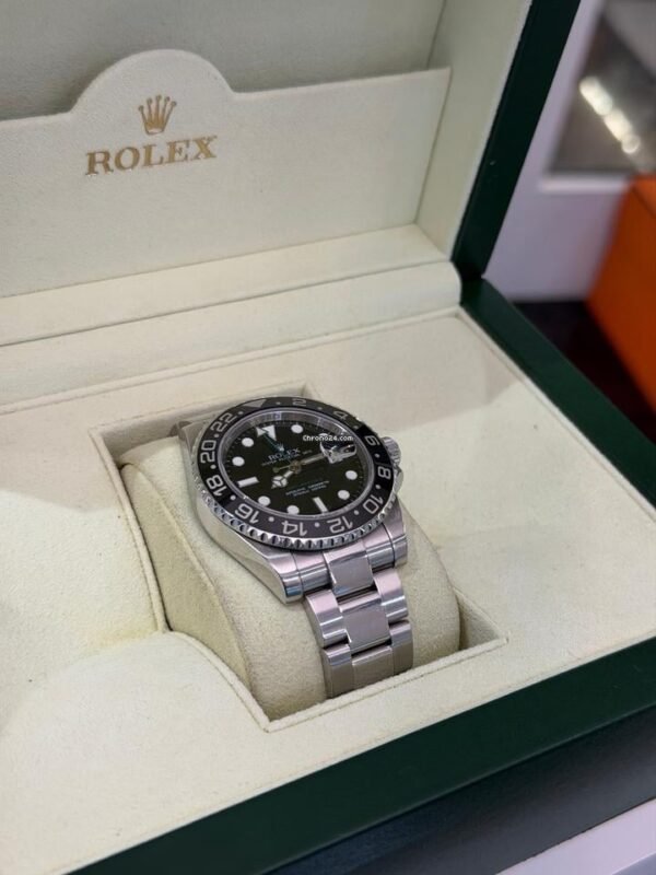 IMG_3655 Rolex GMT-Master II ceramica del 2010 full set top condition con documenti scatola Rolex