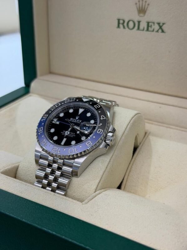 IMG_3659 Rolex GMT-Master II Batman del 2019 jubilee top condition service Rolex fino al 2027 full set