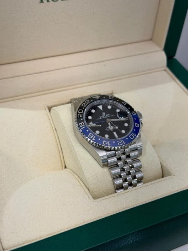 IMG_3660 Rolex GMT-Master II Batman del 2019 jubilee top condition service Rolex fino al 2027 full set