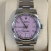 Rolex Oyster Perpetual 34 Pink rosa NUOVO 2026 full set con documenti e scatola Rolex