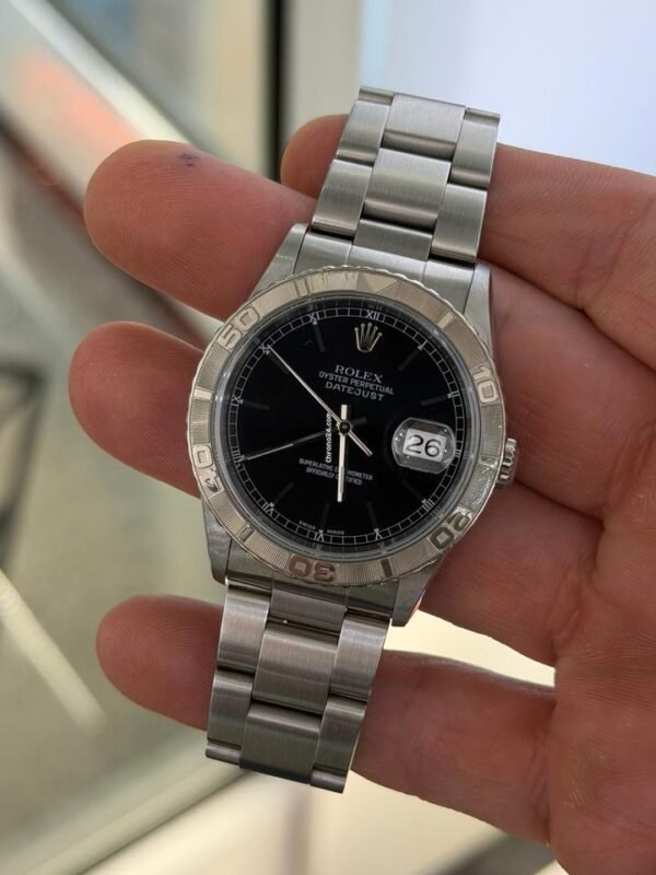 Rolex Datejust Turn-O-Graph Turn-O-Graph 36mm del 2002 full set top condition con documenti e scatola Rolex