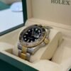 Rolex GMT-Master II ceramica acciaio oro del 2014 Italia full set top condition con documenti
