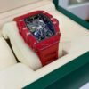 Richard Mille RM 035 Rafael Nadal Rm 50mm red carbon tpt del 2016 excellent condition automatic full set