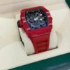 Richard Mille RM 035 Rafael Nadal Rm 50mm red carbon tpt del 2016 excellent condition automatic full set