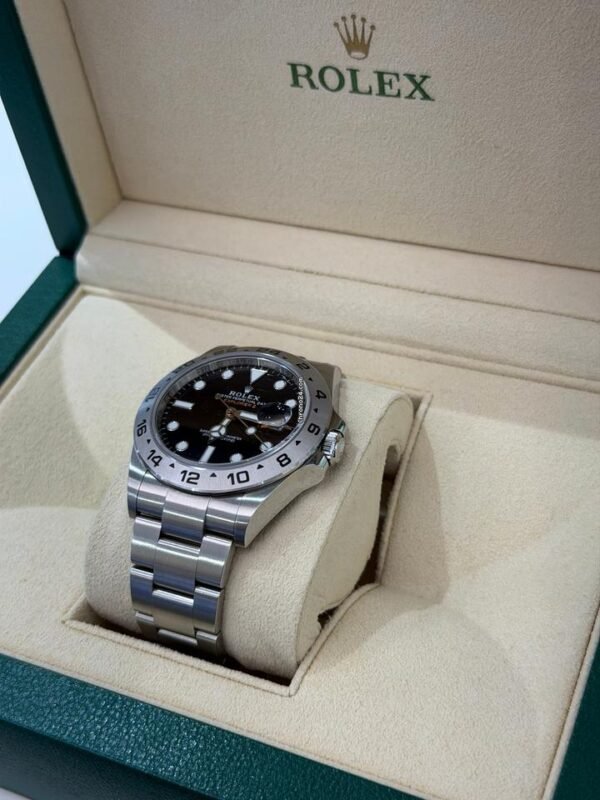 IMG_6634 Rolex Explorer II del 2024 excellent condition nero full set con documenti e scatola Rolex