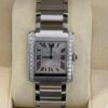 Cartier Tank Française 32mm del 2024 full set excellent condition con documenti scatola