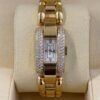Chopard La Strada oro giallo 18kt in diamanti 30mm con scatola Chopard top condition