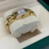 Chopard La Strada oro giallo 18kt in diamanti 30mm con scatola Chopard top condition