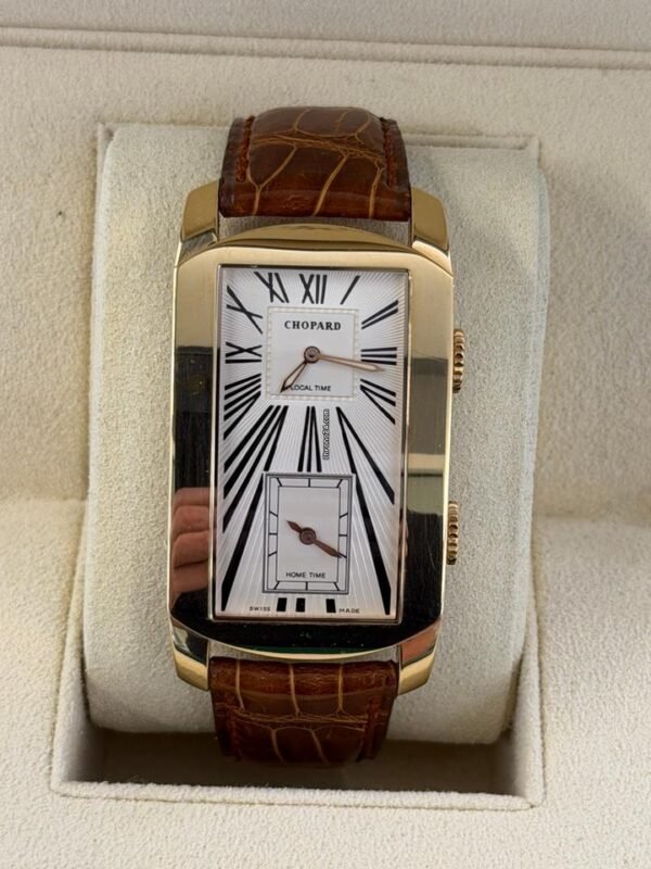 Chopard Dual Tec del 2006 oro giallo 18kt full set top condition con documenti e scatola