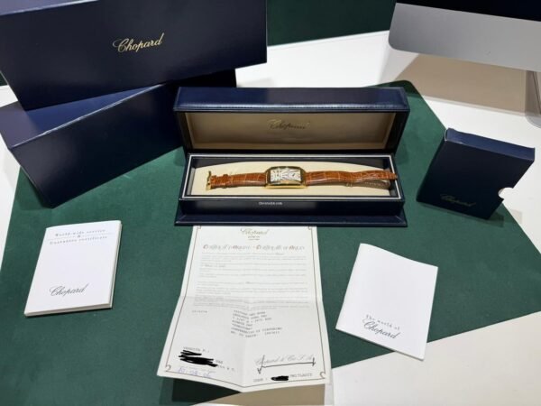 Chopard Dual Tec del 2006 oro giallo 18kt full set top condition con documenti e scatola