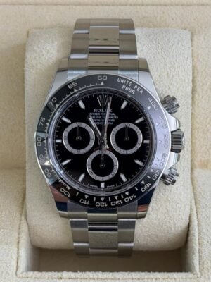 Rolex Daytona New model ceramica del 2024 quadrante nero full set excellent condition documenti